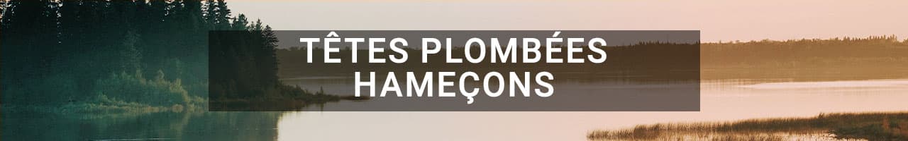 Têtes plombées & Hameçons